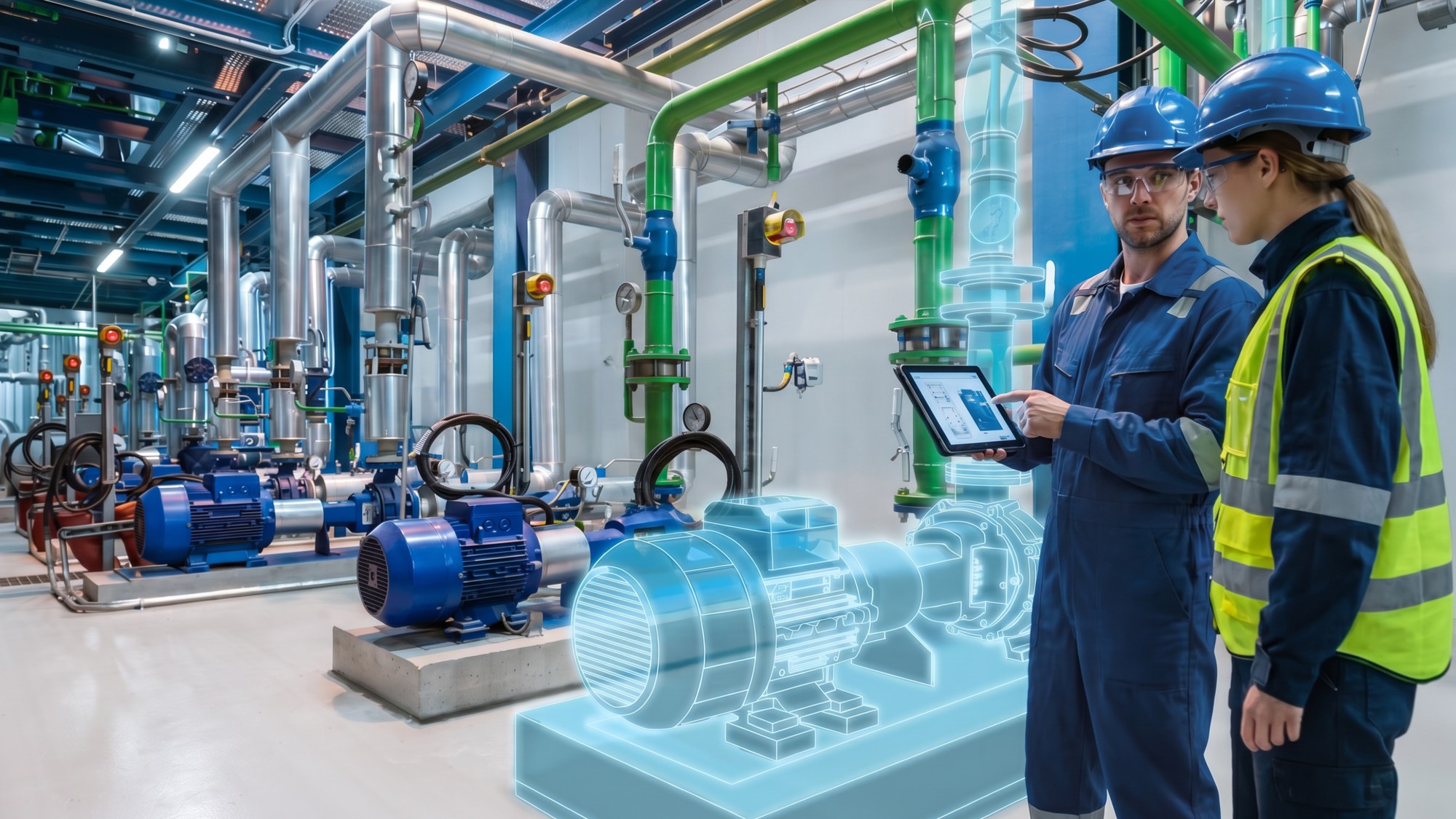 Virtualización 3D de una planta industrial