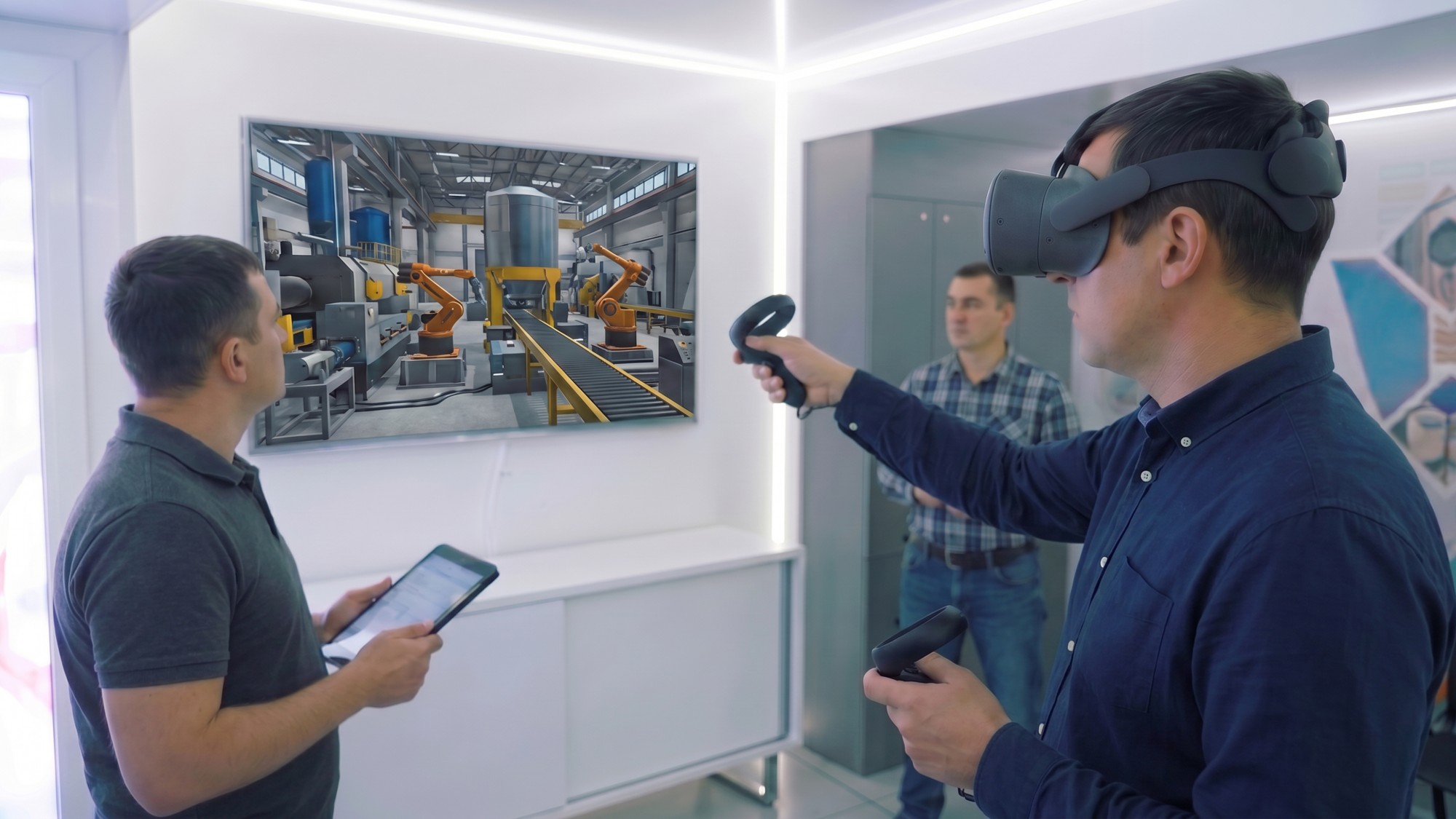 Virtualización 3D de una planta industrial